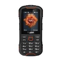 Gigaset GLX8 - Robuuste 4G outdoor telefoon - Stof en water-bestendig volgens IP68-norm - Dual SIM - Zonder contract - Bluetooth-Versie 5.0-2.4-inch LCD-scherm, zwart/oranje