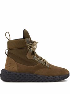 Giuseppe Zanotti baskets Urchin façon bottines - Vert