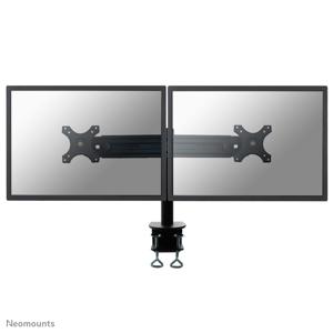 Neomounts FPMA-D700D Monitor-tafelbeugel 2-voudig 48,3 cm (19) - 76,2 cm (30) Zwart In hoogte verstelbaar, Kantelbaar, Zwenkbaar, Roteerbaar