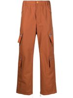 Jacquemus pantalon droit à poches cargo - Marron