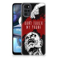 Motorola Moto G22 Silicone-hoesje Zombie Blood