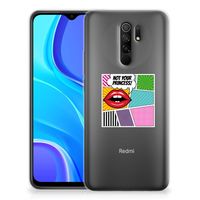 Xiaomi Redmi 9 Silicone Back Cover Popart Princess - thumbnail