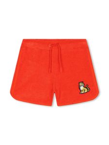 Kenzo Kids short à motif tigre - Rouge