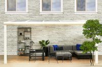 Fonteyn | Veranda Comfortline 706 x 300 cm RAL9010 Wit - thumbnail