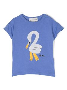 Bobo Choses t-shirt en coton biologique à imprimé graphique - Bleu