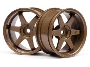 Te37 wheel 26mm bronze (6mm offset)