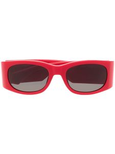 Ambush Eyewear lunettes de soleil teintées à logo imprimé - Rouge