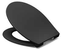 Mueller Toza Sevilla softclose toiletzitting met Quick-Release zwart