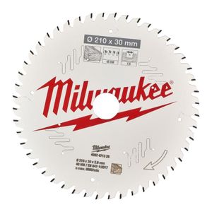 Milwaukee Accessoires Cirkelzaagblad MS W 210x30x2.8x48ATB - 4932471325