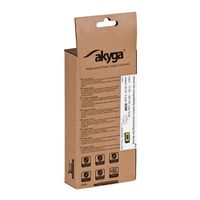 Akyga AK-ND-41 netvoeding & inverter Auto 65 W Zwart - thumbnail