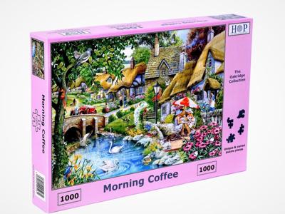 Morning Coffee Puzzel 1000 Stukjes Morning Coffee Puzzel 1000 Stukjes