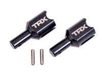 Traxxas - Differential output cup, front or rear (hardened steel, heavy duty) (2)/ 2.5x12mm pin (2) (TRX-9583X) - thumbnail