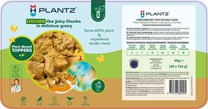 HENART PLANTZ TOPPERS CHICKEN LIKE POUCH 40X150 GR