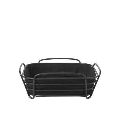 Blomus Delara Broodmand 25 x 25 cm zwart Blomus Delara Broodmand 25 x 25 cm zwart