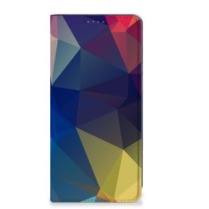 Google Pixel 7 Pro Stand Case Polygon Dark