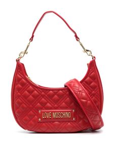 Love Moschino sac porté épaule à fini matelassé - Rouge