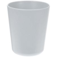 Onbreekbare kunststof/melamine beker - wit - 450 ml   -