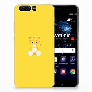 Huawei P10 Telefoonhoesje met Naam Baby Leopard