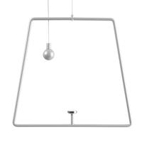 famlights Adapter voor LED-hanglamp in wit - magnetische houder voor LED-hanglamp - houder voor LED outdoor lamp - bevestiging voor buiten acculamp