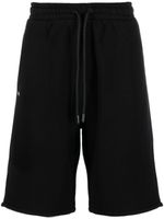 Off-White organic-cotton track shorts - Noir