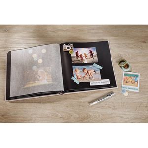 walther+ design FA-199-L Fotoalbum (b x h) 18 cm x 18 cm Blauw 30 bladzijden