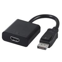 Gembird A-DPM-HDMIF-002 video kabel adapter 0,1 m DisplayPort HDMI Type A (Standaard) Zwart