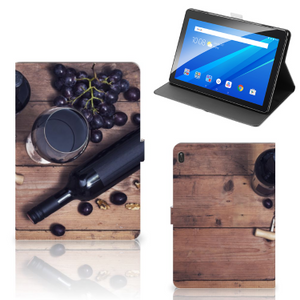 Lenovo Tab E10 Tablet Stand Case Wijn