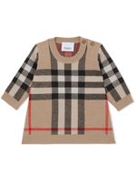 Burberry Kids robe à motif Vintage Check - Marron