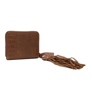 Bag2Bag Zip Around Portemonnee Skei Cognac