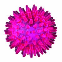 Trixie egelbal drijvend tpr knipperlicht assorti 5x5x5cm 3st