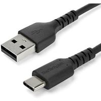 StarTech.com USB 2.0 naar USB-C kabel 1m zwart - thumbnail