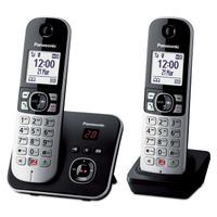 Panasonic KX-TG6862 DECT-telefoon Nummerherkenning Zwart, Zilver