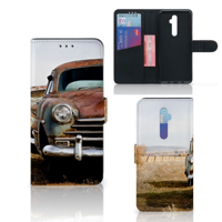 OPPO Reno 2Z Telefoonhoesje met foto Vintage Auto