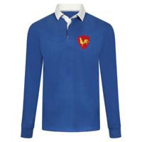 Rugby Vintage - Frankrijk Retro Rugby Shirt 1980's - Blauw