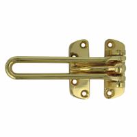 AMIG kierstandhouder - 1x - 120mm -  goud - incl schroeven - inbraakbeveiliging   -