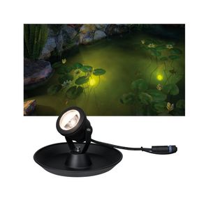 Paulmann Underwater 94209 Verlichtingssysteem Plug&Shine LED-vijverlamp LED 4 W Warmwit Zwart (glanzend)