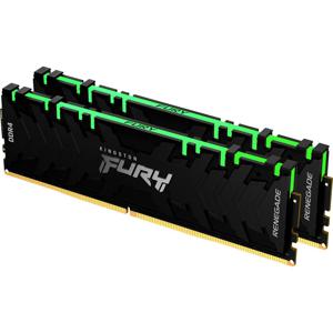 Kingston FURY Renegade RGB Werkgeheugenset voor PC DDR4 16 GB 2 x 8 GB 3000 MHz 288-pins DIMM CL15 KF430C15RBAK2/16