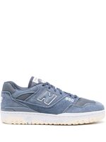 New Balance baskets 550 en daim - Bleu - thumbnail