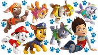 Nickelodeon muurstickers Paw Patrol run 2 stickervellen