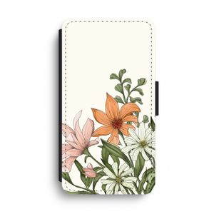 Floral bouquet: iPhone XS Max Flip Hoesje