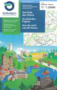 Wandelkaart 39 Malmedy - Aan de rand van de Venen | NGI - Nationaal Ge