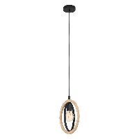 Eglo Houten hanglamp Basildon 43461 - thumbnail