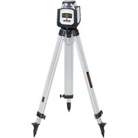 Laserliner Cubus G 210 S | Set | Groene Rotatielaser | Licht-statief 150 cm | Telescopische nivelleerlat 4 m en laserontvanger - 052.305A