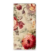 Smart Cover voor Motorola Moto G62 5G Bloemen