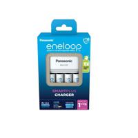 Panasonic Smart & Quick BQ-CC55 +4x eneloop AA Batterijlader NiMH AAA (potlood), AA (penlite) - thumbnail