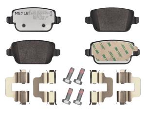 Remblokkenset, schijfrem MEYLE, Inbouwplaats: Achteras: , u.a. für Ford