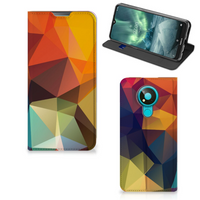 Nokia 3.4 Stand Case Polygon Color