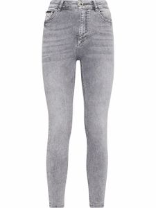 Philipp Plein jean skinny à taille haute - Bleu