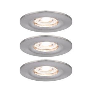 Paulmann 94301 EBL Nova mini Coin LED-inbouwlamp Set van 3 stuks 4 W IJzer