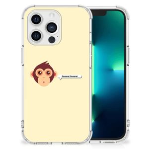 Apple iPhone 13 Pro Stevig Bumper Hoesje Monkey